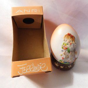 Anri Annual Egg Third in Series by Ferrandiz 1980